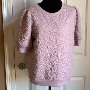 NINE WEST Quilted Sweatshirt